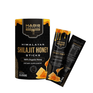 Himalayan Shilajit Honey with saffron Sticks
