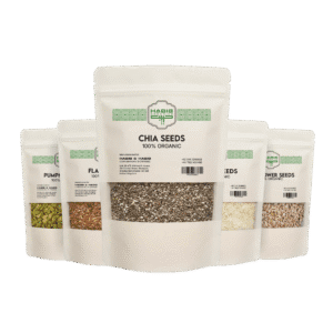 Super Seeds Nutrition Bundle (Pack of 5) – Premium Sesame, Sunflower, Chia, Flax & Pumpkin Seeds | Daily Nutrient-Rich Superfoods for Better Health